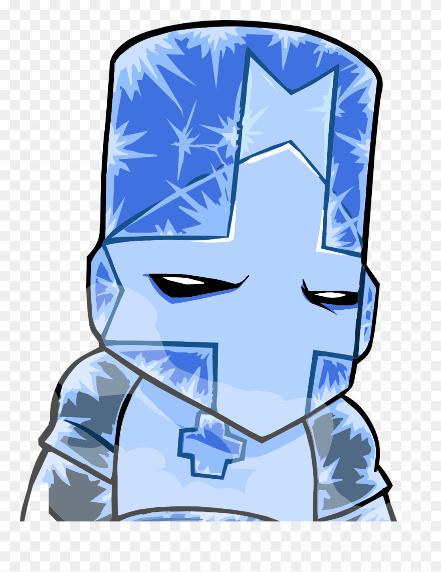 Castle Crashers Wiki - Blue Knight Castle Crashers Drawings Clipart