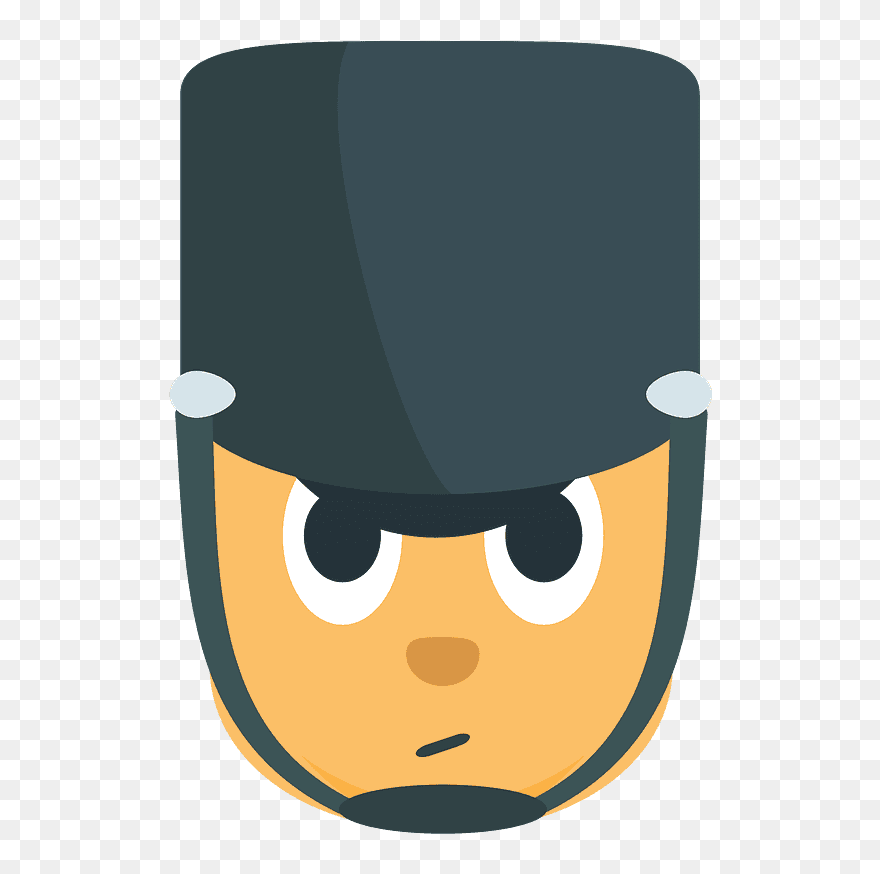 Guard Emoji Clipart - ایکون نگهبان - Png Download