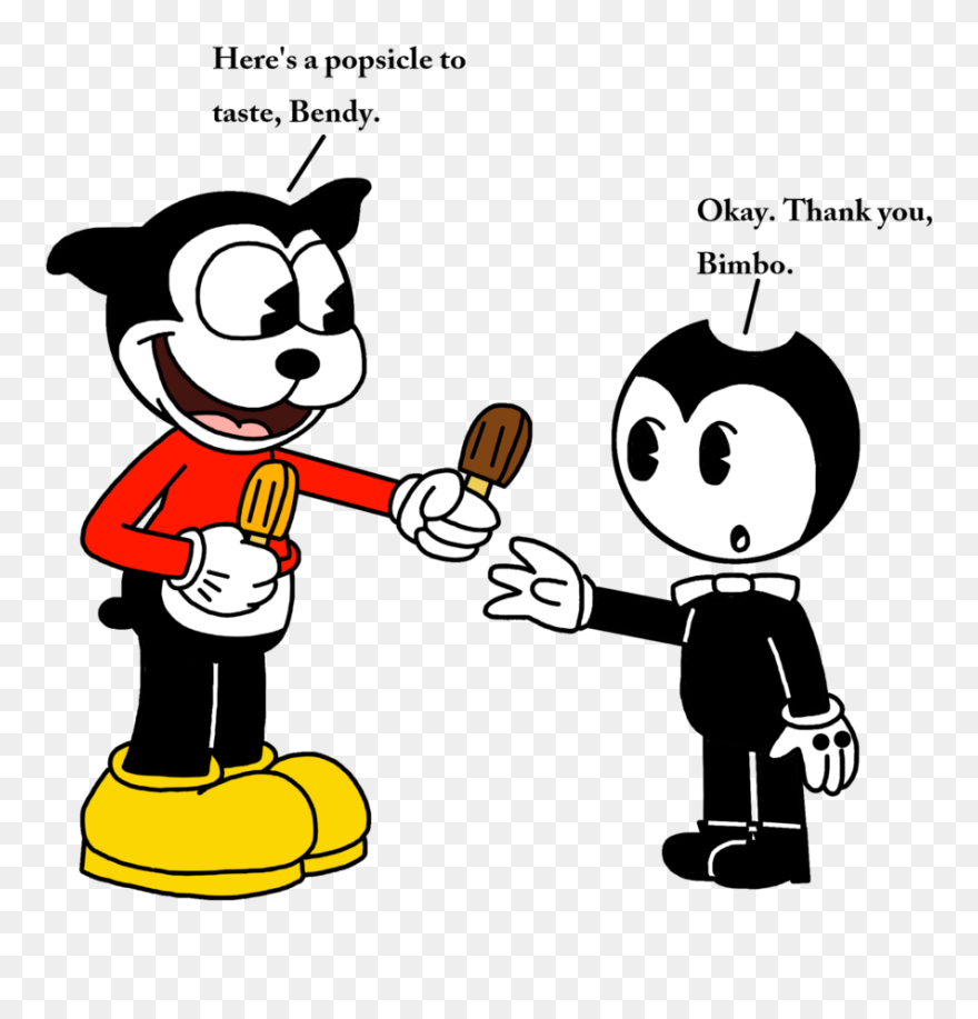 Sharing Clipart Popsicle - Bimbo Bendy - Png Download