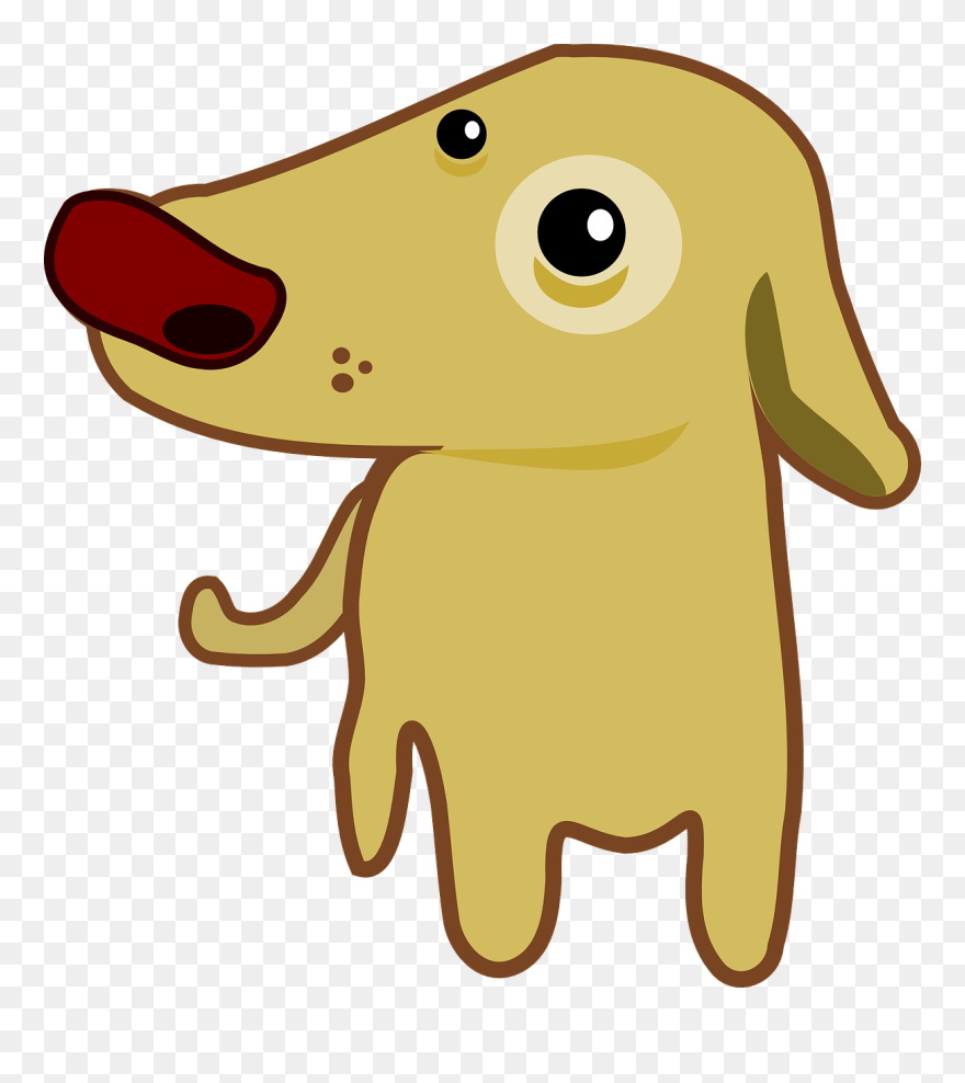 Pes Kresleny Bez Pozadi Clipart