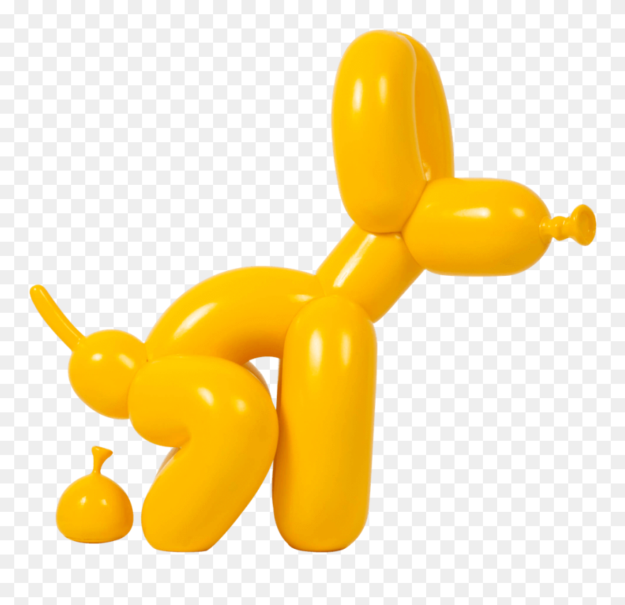 Jeff Koons Balloon Dog Caca Clipart