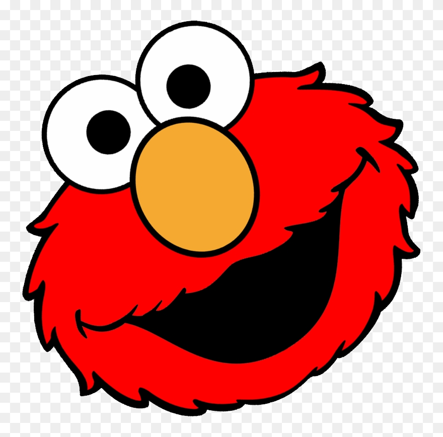 Elmo Png - Elmo Face Png Clipart