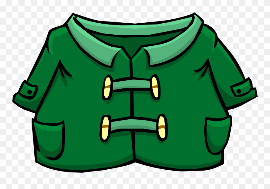 Club Penguin Rewritten Wiki - Blue Duffle Coat Club Penguin Clipart