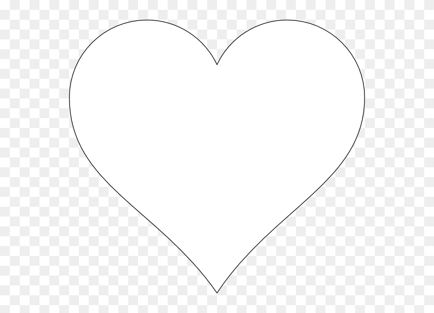 Thinheart Svg Clip Arts - Heart Png Vector White Transparent Png