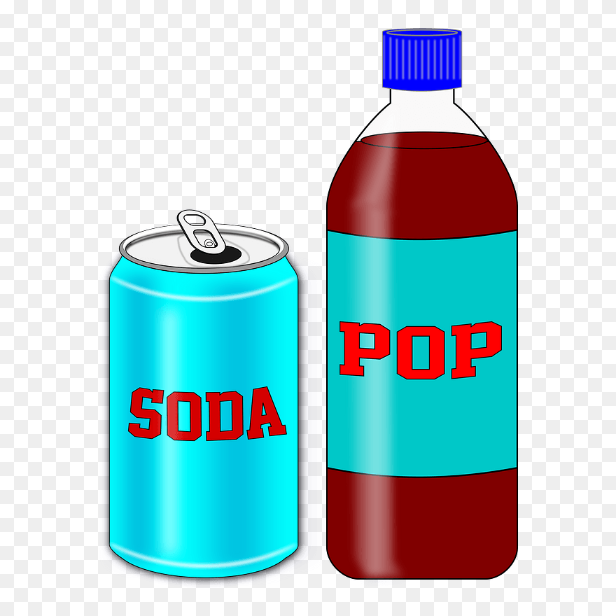 Soda/pop Clipart - Fizzy Drink Clipart Transparent - Png Download