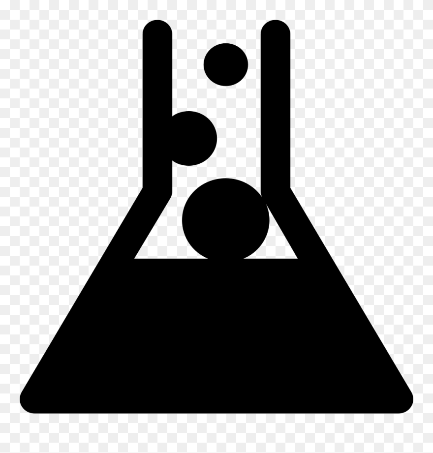 Erlenmeyer Flask Bubbles - Flask Icon Jpg Clipart