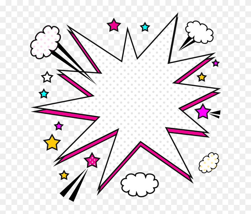 Transparent Comic Bubble Png Pop Art Bubble Png Clipart (5723411