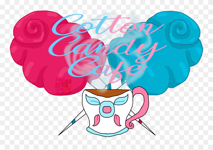 Cotton Candy Cafe Clipart
