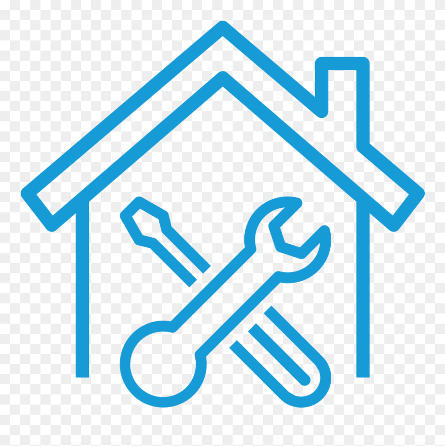 Transparent Background Home Minimalist Icon Clipart