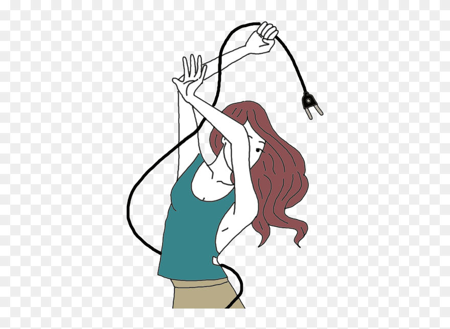Dreaming And Meanings Of A Cable - Illustration Clipart