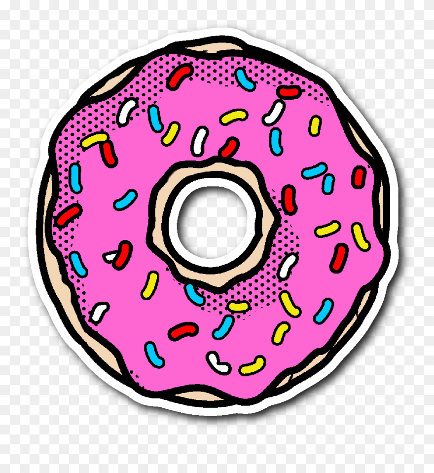 Pop Art Donut Png Clipart