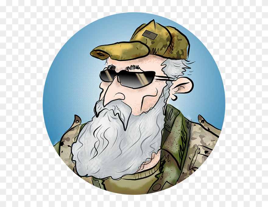 Ferret Baransky Headshot - Illustration Clipart