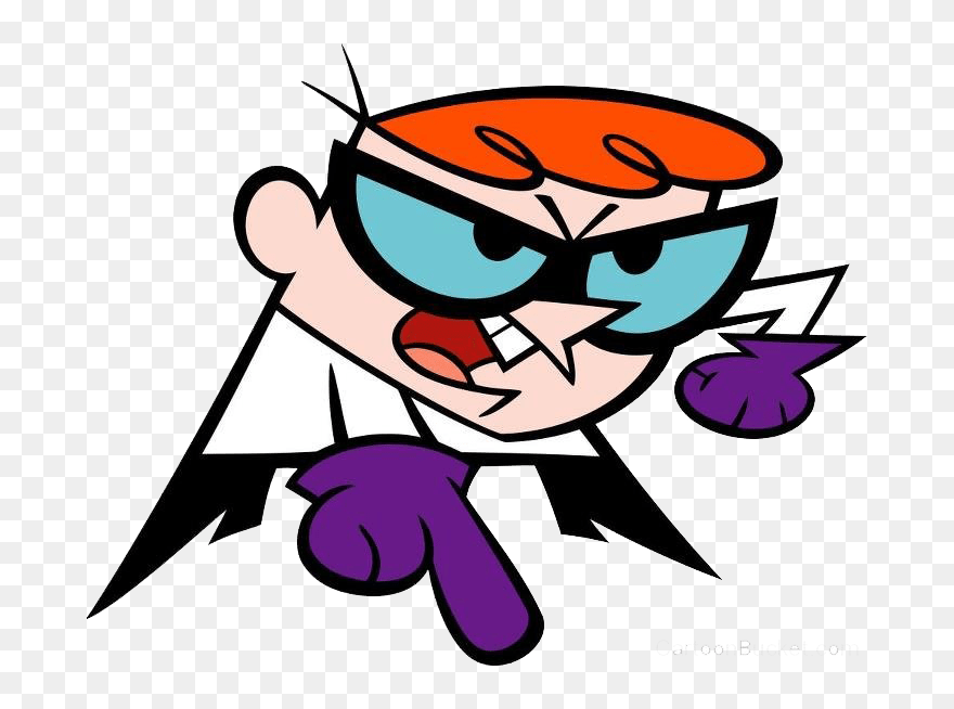 Dexter Pointing At You - Dexter's Laboratory Dexter Mad Clipart