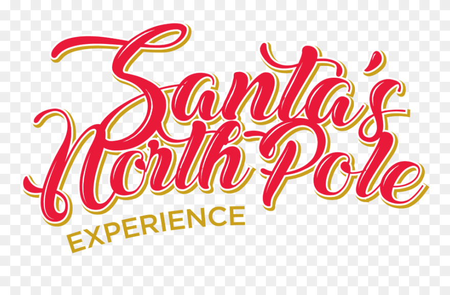 Transparent North Pole Png - Calligraphy Clipart
