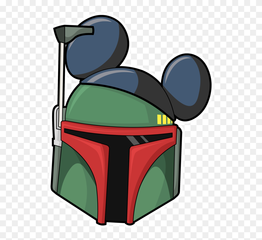 Boba Fett Mickey Mouse Clipart