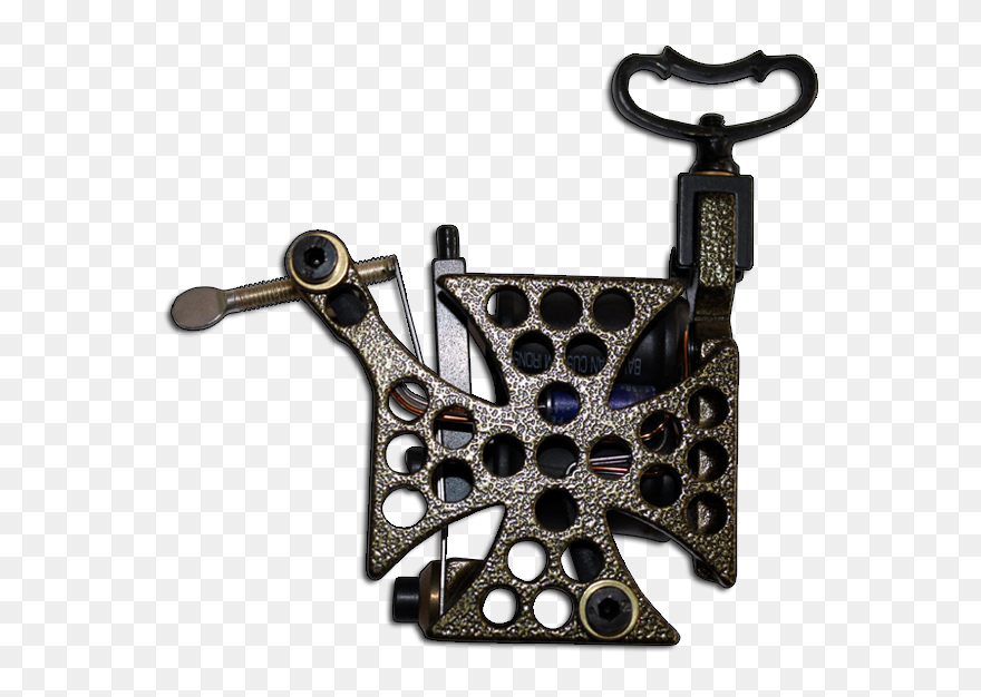 Iron Cross Tattoo Machine Swastika Quebec Tattoo Supply - Tattoo Machine Clipart