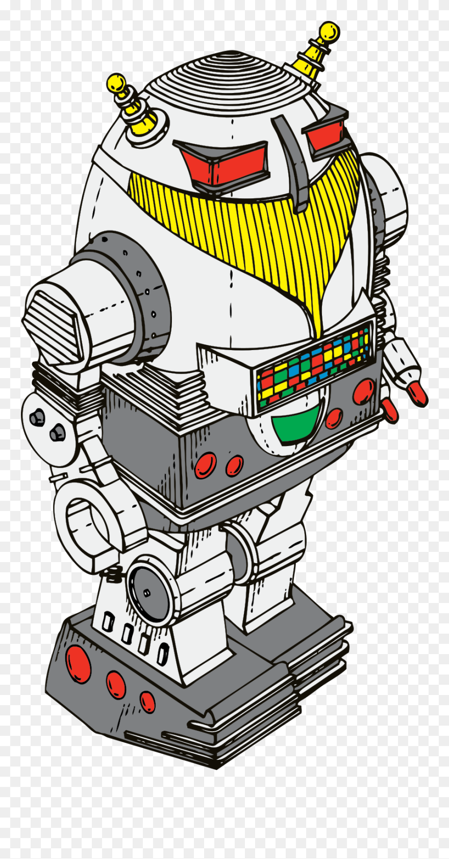 Robot Clip Art - Png Download