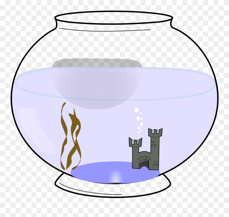 Fishbowl Svg Clip Arts - Png Download