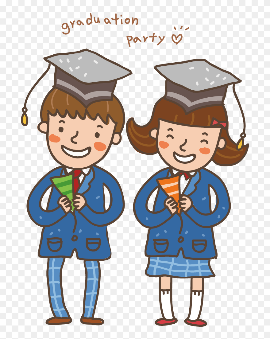 Graduation Ceremony Clip Art - Classmates Clipart Transparent - Png Download