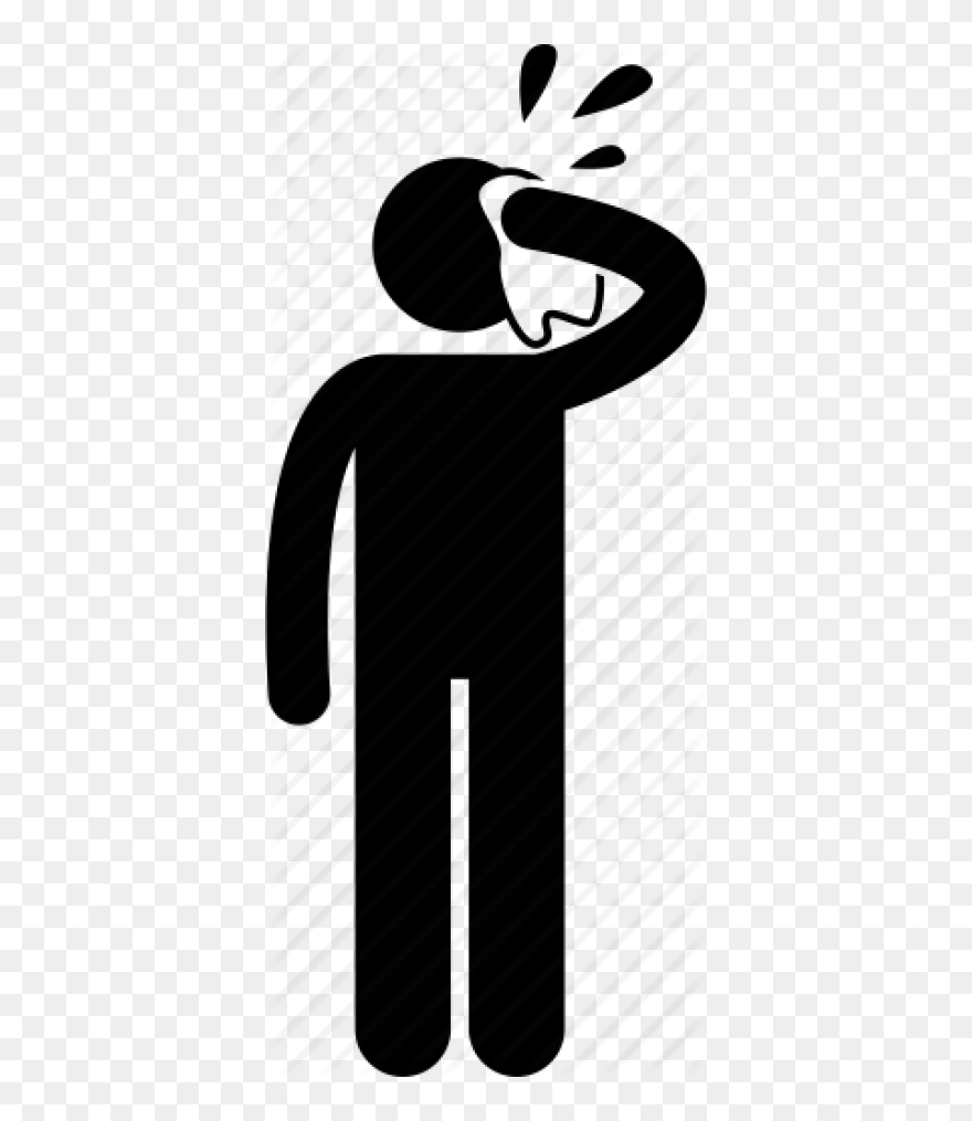 Person Png Icon Sweating Clipart