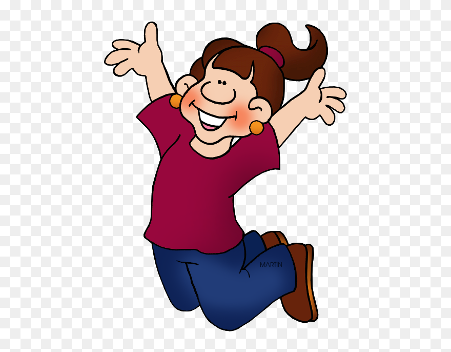 Other Things Clip Art By Phillip Martin, Jump For Joy - Jump Clipart - Png Download