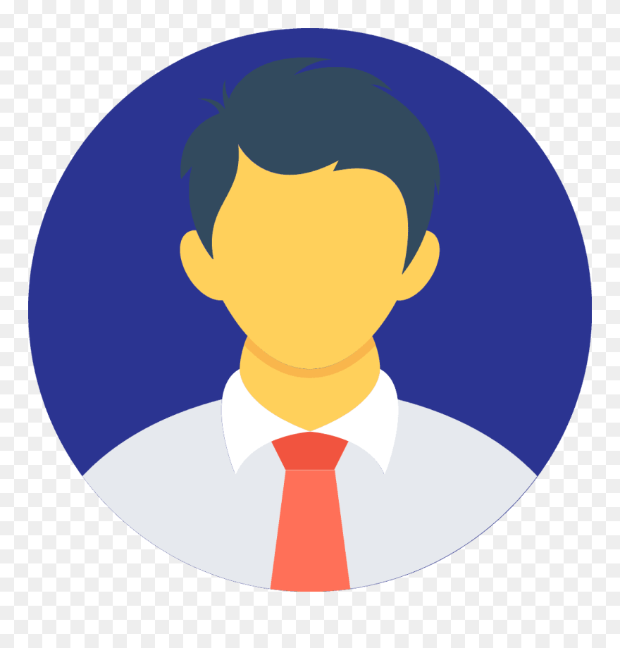 Man Icon Png Blue Clipart