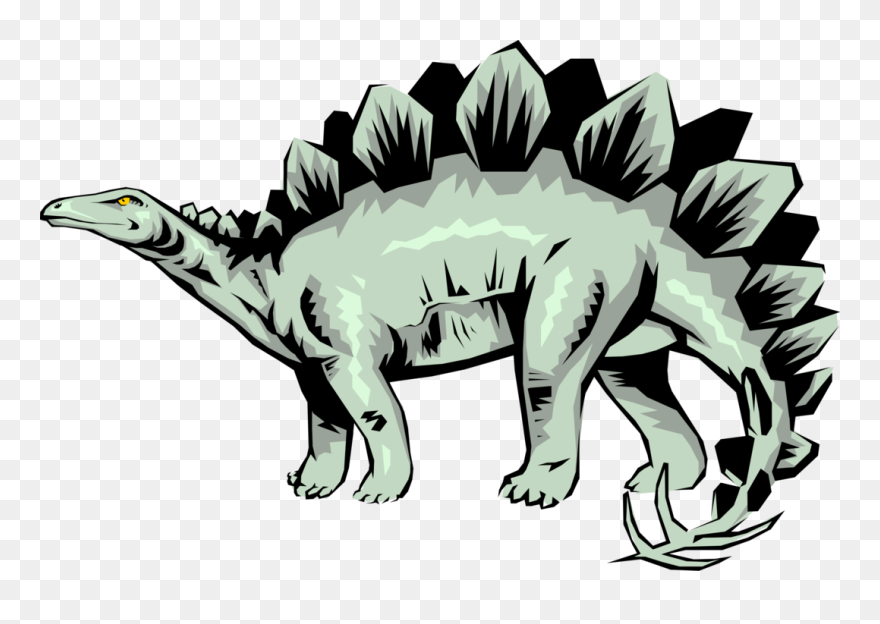 Stegosaurus Vector Green - Definition Of Dinosaur Clipart