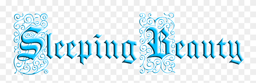 Sleeping Beauty Clipart - Sleeping Beauty Title - Png Download