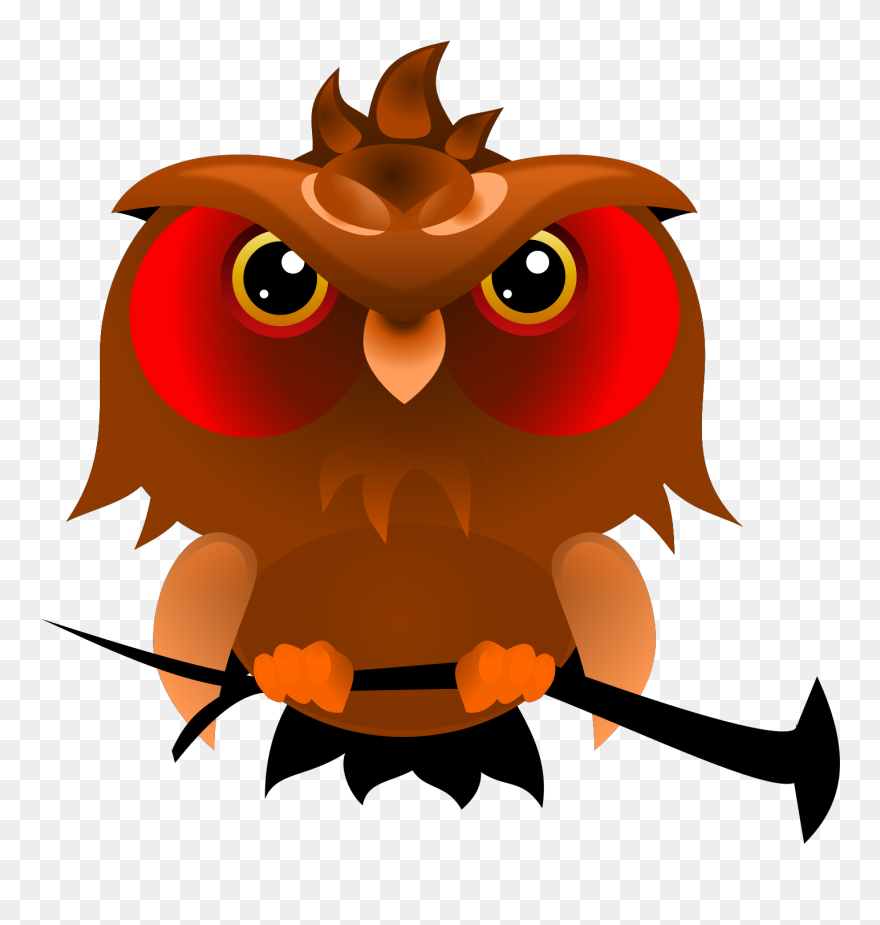 Burung Hantu Kartun Clipart