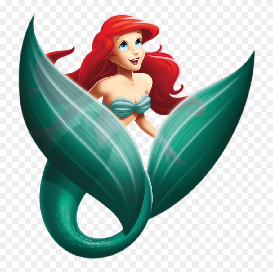 Little Mermaid Png - Transparent Background Little Mermaid Clipart