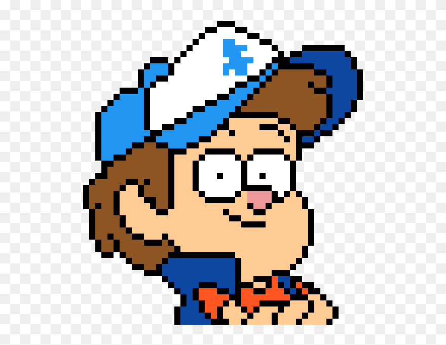 Mabel Gravity Falls Pixel Art , Png Download - Dipper Pixel Art Gravity Falls Clipart