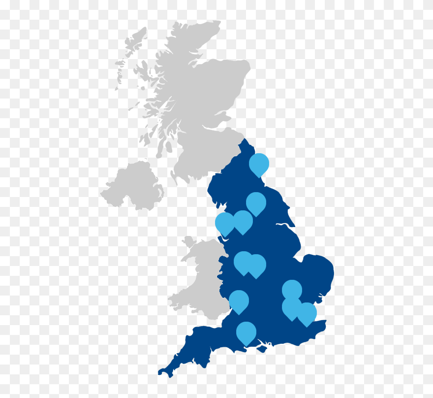 Waterlogic England - North East And Yorkshire Clipart