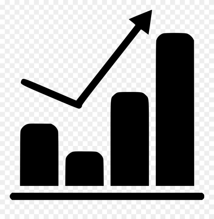 Chart Computer Icons Line - Bar Graph Icon Png Clipart