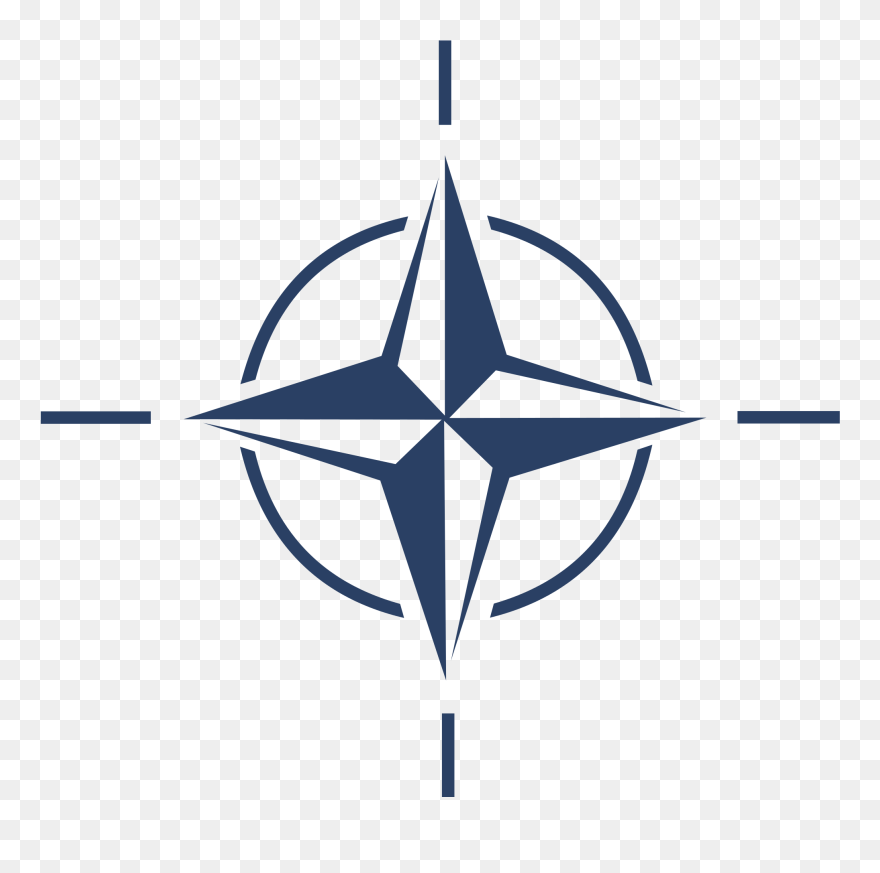 Nato - North Atlantic Treaty Organization Logo Png Clipart