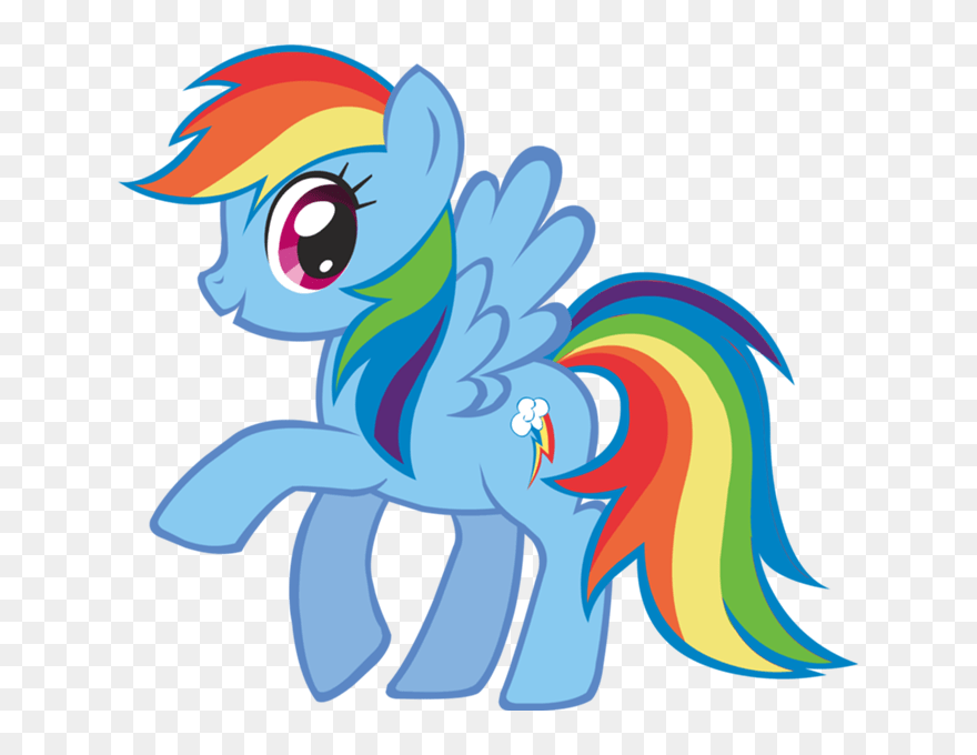 My Little Pony Rainbow Dash Clipart