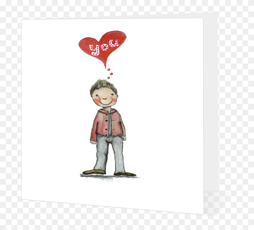 You And Red Hear 50f82891ea0d4 - Cartoon Clipart