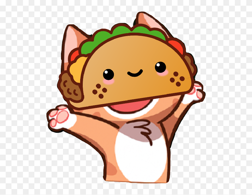 Kawaii Taco Clipart
