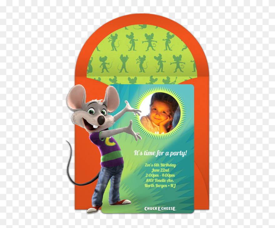 Chuck E. Cheese Clipart