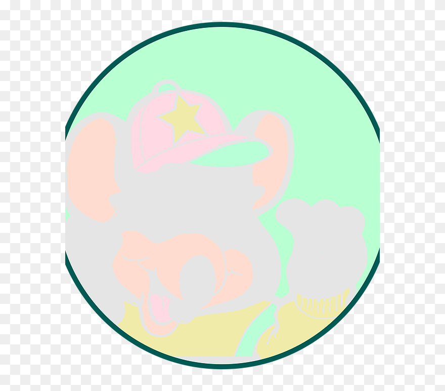 Transparent Chuck E Cheese Png - Circle Clipart