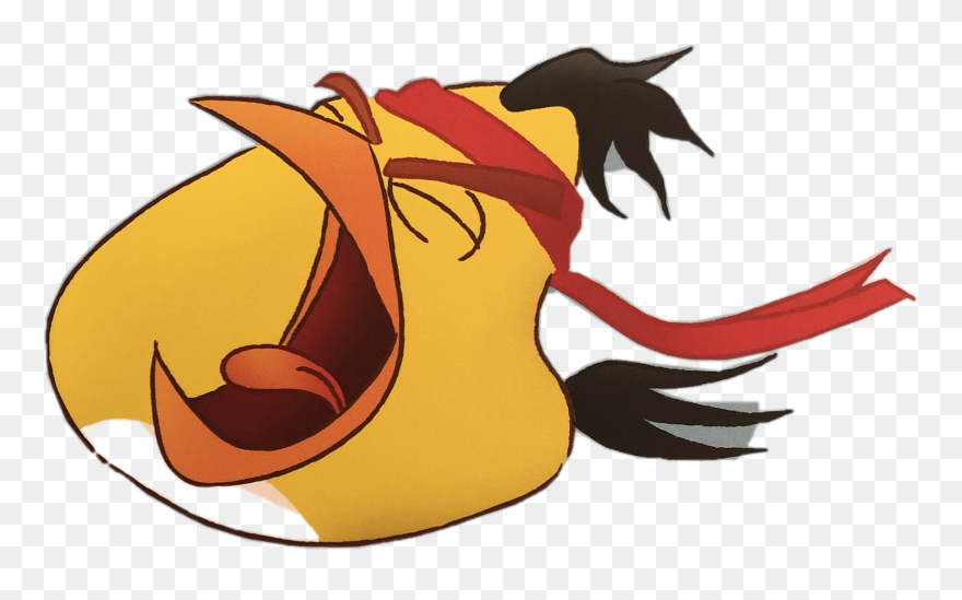 Angry Birds Chuck Edit Clipart