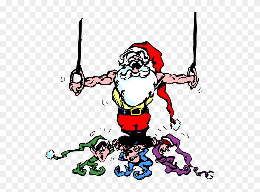 Winter Camp - Cartoon Clipart