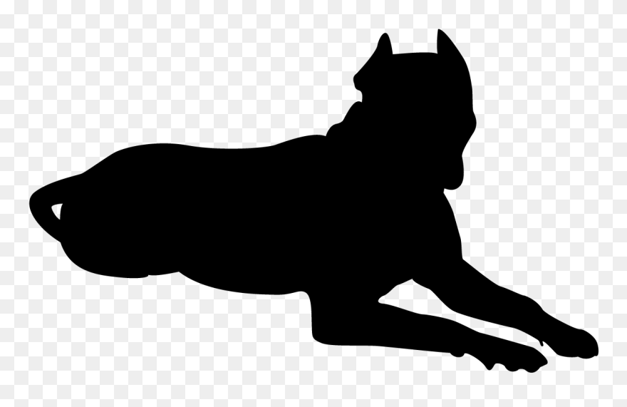 Siluetas De Perros Clipart
