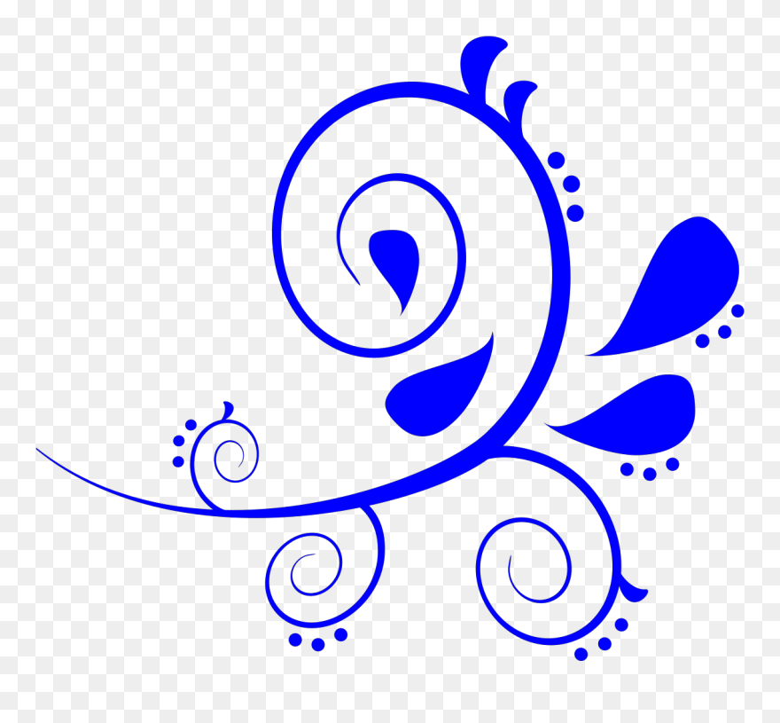 Green Swirls Png Clipart