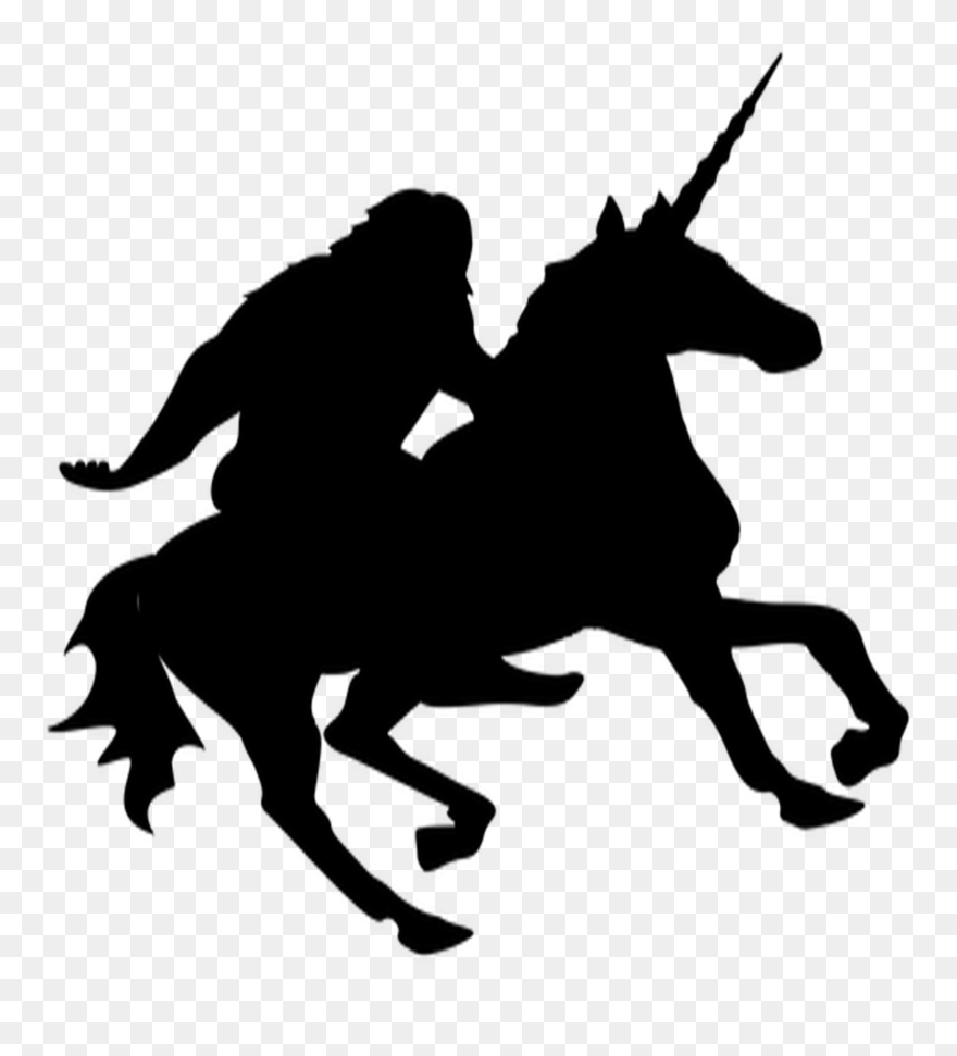 Soau - Unicorn Sasquatch Clipart