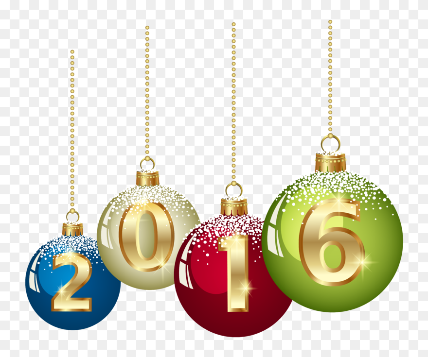 Christmas 2016 Clipart - Png Download