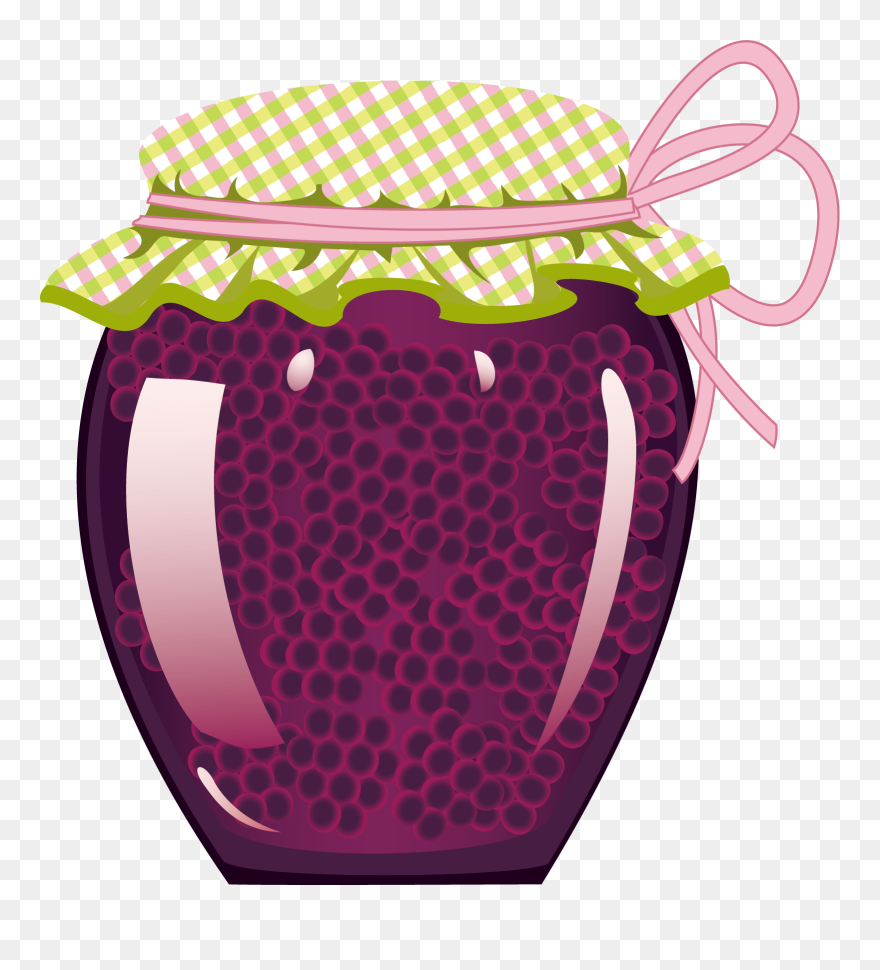 Jar Clipart Jam Jar - Png Frascos Transparent Png
