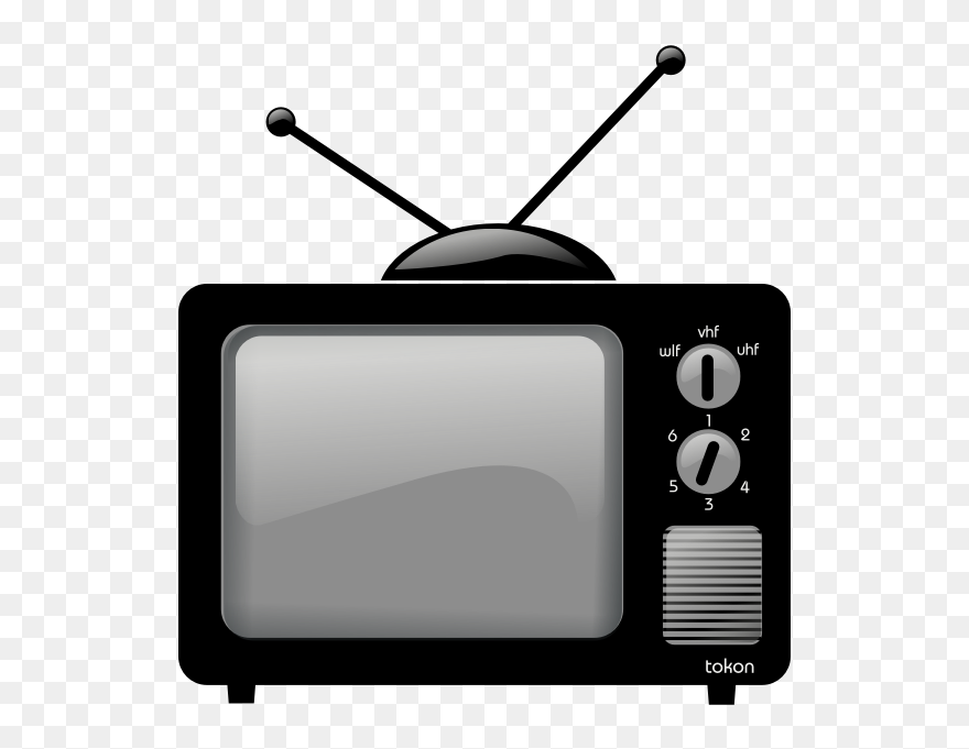 Old-style Tv - Television Clipart - Png Download
