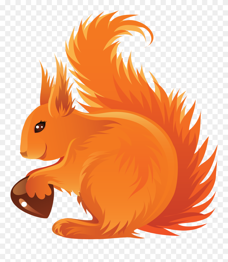 ##ftestickers #clipart #squirrel #acorn #cute - Naughty Squirrel Story In English - Png Download