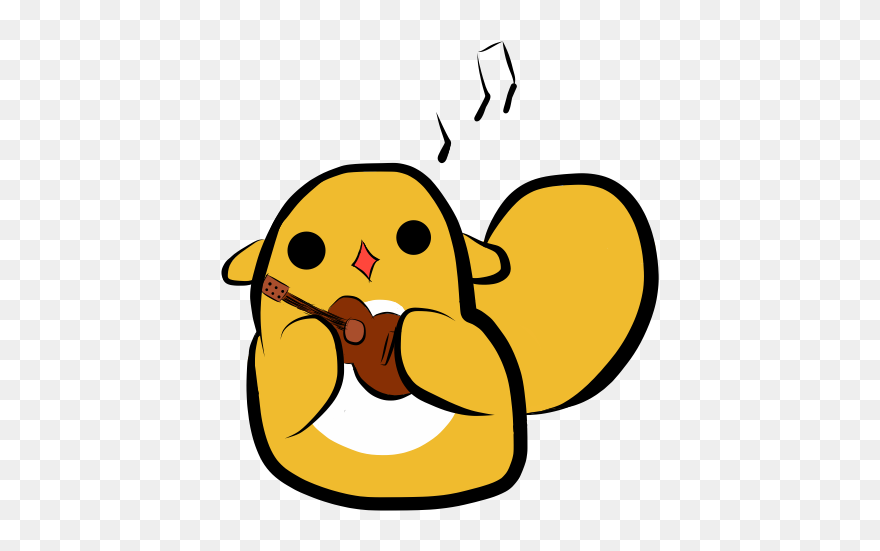 Squirrel With Acorn Clipart - Png Download