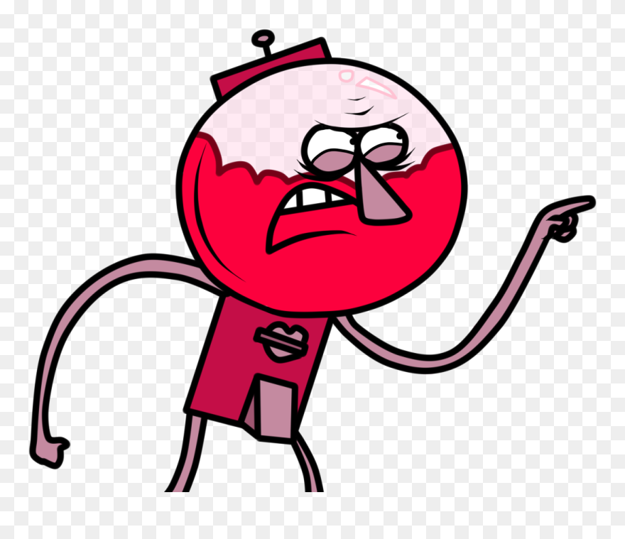 Angry Cartoons - Angry Benson Regular Show Clipart